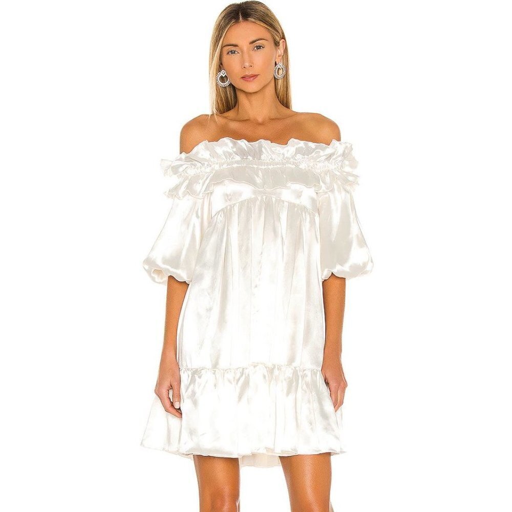 Selkie the Cherub Dress in Swan size XS